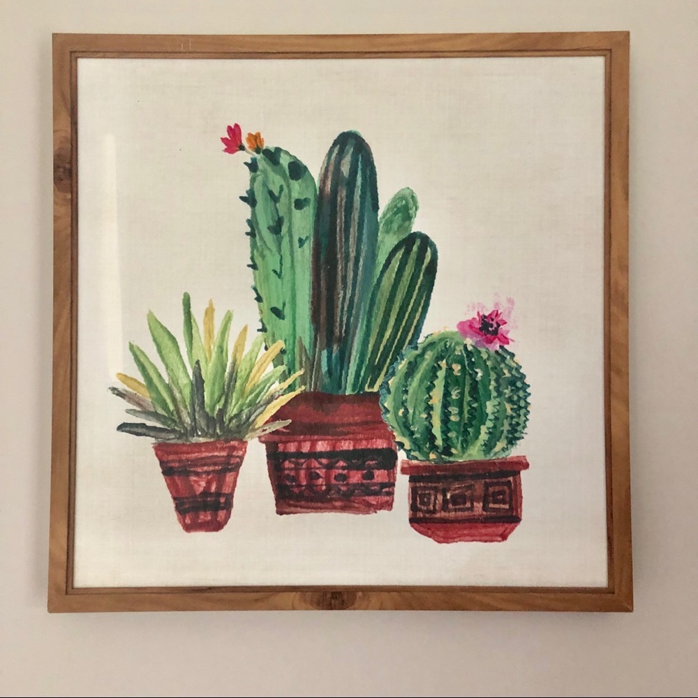 Flower/Cactus painting